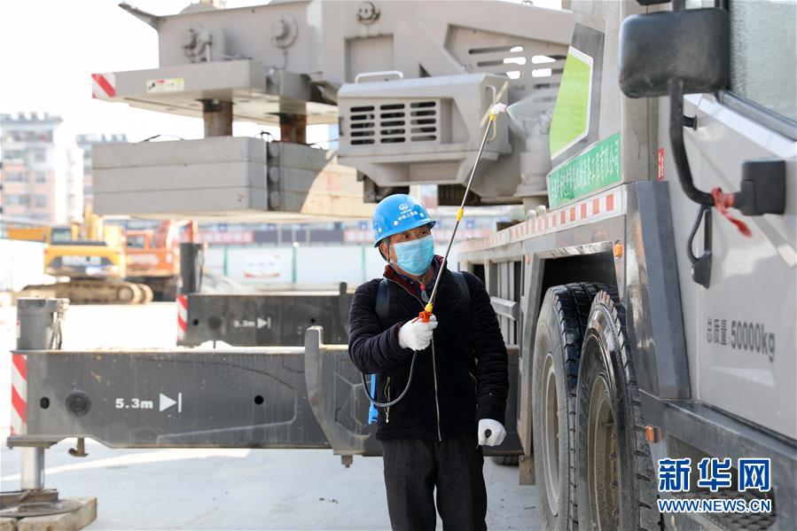 安徽合肥：重点民生工程陆续复工